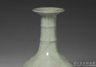 图片[3]-Octagonal vase with dish-shaped-mouth in celadon glaze, Southern Song to Yuan dynasty, 1279-1368-China Archive